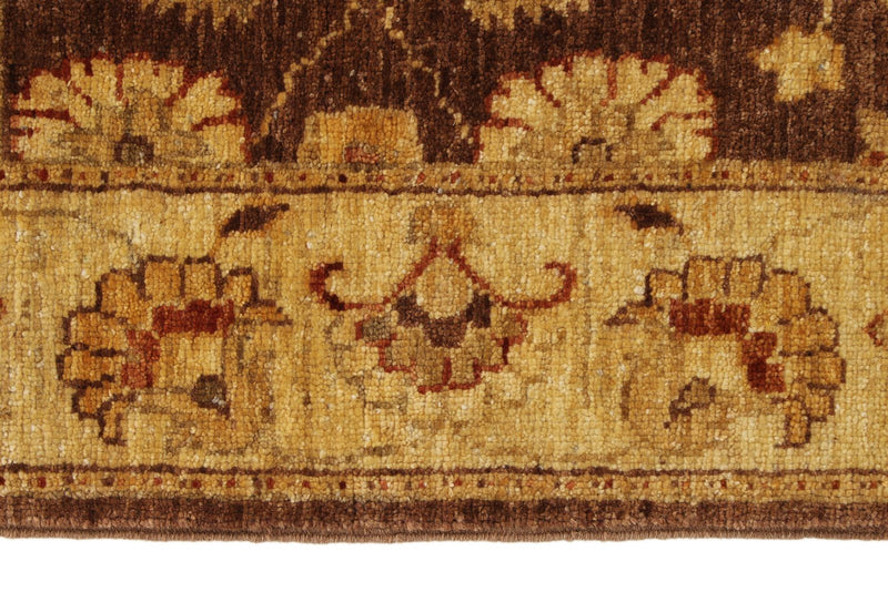 3x11 Rust and Gold Turkish Oushak Runner
