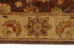 3x11 Rust and Gold Turkish Oushak Runner