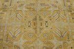 10x14 Gold and Navy Anatolian Persian Rug