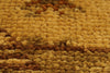 3x11 Beige and Green Turkish Oushak Runner