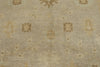 7x10 Gray and Ivory Turkish Oushak Rug