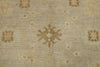 7x10 Gray and Ivory Turkish Oushak Rug