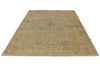 7x10 Gray and Ivory Turkish Oushak Rug