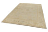 7x10 Gray and Ivory Turkish Oushak Rug
