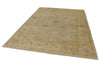 7x10 Gray and Ivory Turkish Oushak Rug