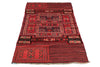 3x8 Red Persian Runner