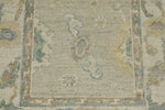 3x8 Beige and Ivory Turkish Oushak Rug Runner