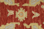 3x11 Red and Gold Turkish Oushak Rug Runner