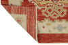 3x11 Red and Gold Turkish Oushak Rug Runner