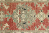 3x10 Pink and Ivory Turkish Oushak Runner