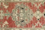 3x10 Pink and Ivory Turkish Oushak Runner