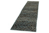 3x10 Blue and Brown Modern Contemporary Runner