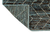 3x10 Blue and Brown Modern Contemporary Runner