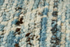 3x9 Blue and Ivory Modern Contemporary Runner
