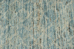 3x9 Blue and Ivory Modern Contemporary Runner