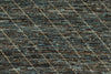3x11 Blue and Brown Modern Contemporary Runner