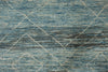 13x19 Blue and Ivory Modern Contemporary Rug