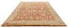 8x10 Rust and Gold Turkish Oushak Rug