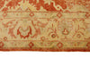 8x10 Rust and Gold Turkish Oushak Rug