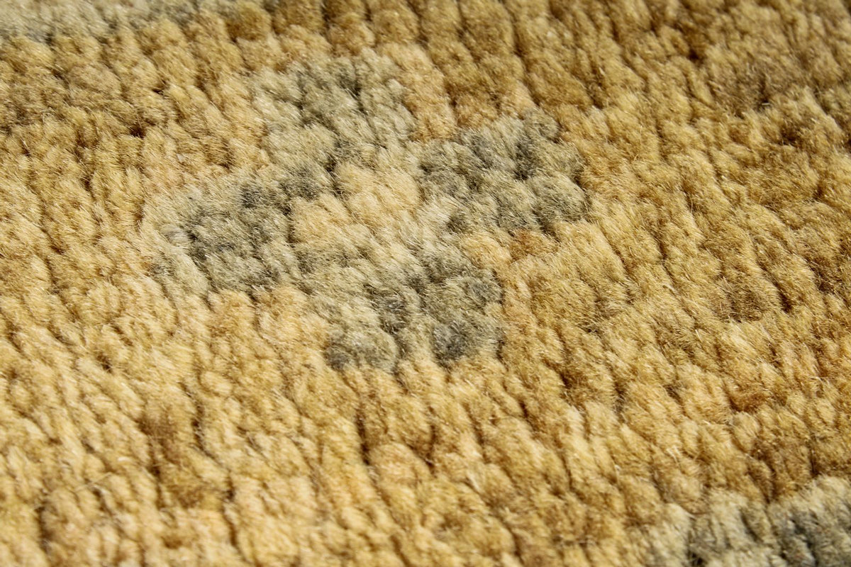 8x10 Gray and Ivory Turkish Oushak Rug