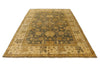 6x9 Gray and Beige Turkish Oushak Rug