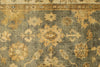6x9 Gray and Gold Turkish Oushak Rug