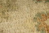 6x9 Green and Ivory Turkish Oushak Rug