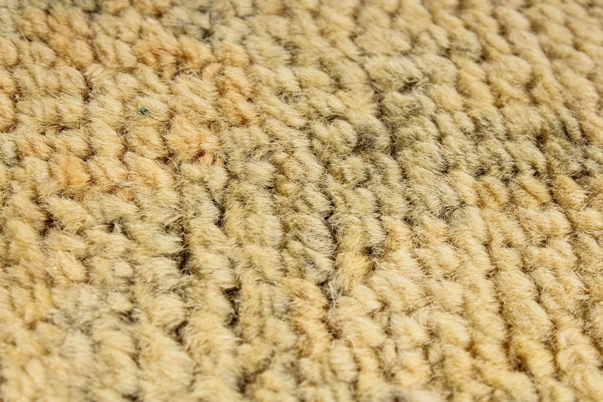 6x9 Blue and Ivory Turkish Oushak Rug