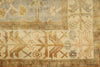 6x9 Gray and Ivory Turkish Oushak Rug