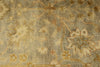 6x9 Gray and Ivory Turkish Oushak Rug