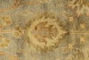 6x9 Gray and Ivory Turkish Oushak Rug