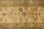 6x9 Gray and Ivory Turkish Oushak Rug