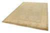 6x9 Gray and Ivory Turkish Oushak Rug