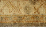6x9 Gray and Ivory Turkish Oushak Rug