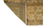 6x9 Gray and Ivory Turkish Oushak Rug