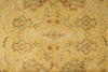 6x9 Beige and Ivory Turkish Oushak Rug