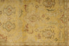 6x9 Beige and Ivory Turkish Oushak Rug