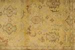 6x9 Beige and Ivory Turkish Oushak Rug