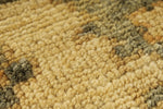 6x9 Gray and Ivory Turkish Oushak Rug