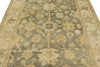 6x9 Gray and Ivory Turkish Oushak Rug