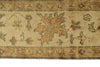 6x9 Gray and Ivory Turkish Oushak Rug