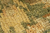 6x9 Green and Ivory Turkish Oushak Rug