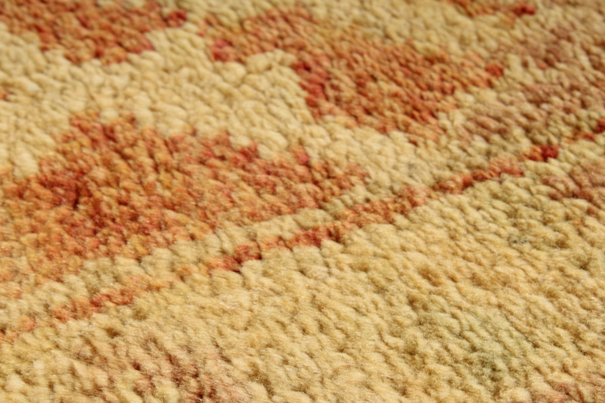 8x10 Rust and Gold Turkish Oushak Rug