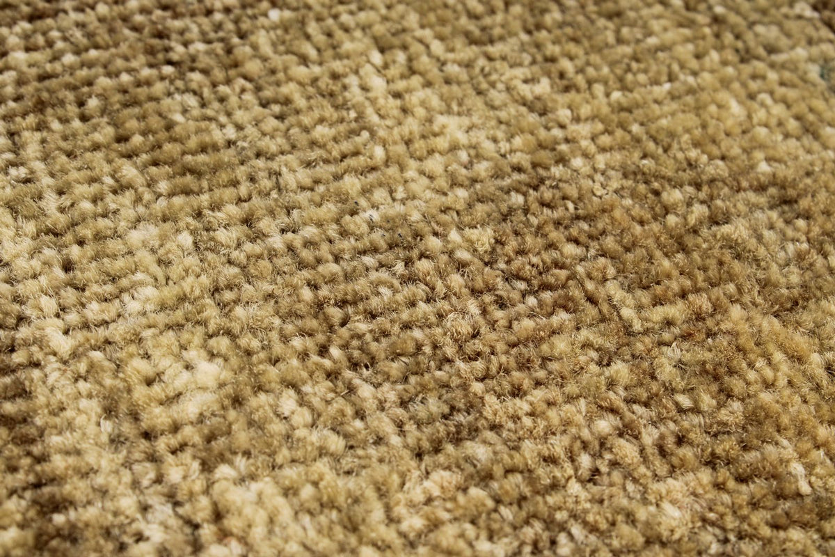 6x8 Ivory and Beige Turkish Oushak Rug