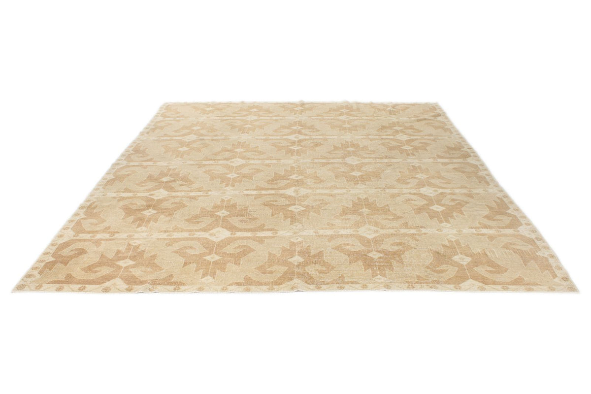9x10 Beige and Beige Modern Contemporary Rug
