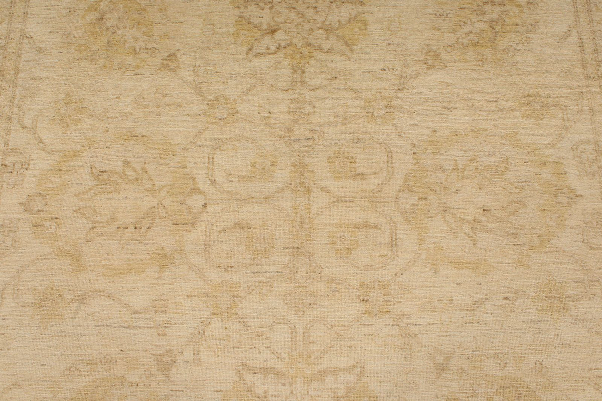 6x10 Ivory and Beige Modern Contemporary Rug