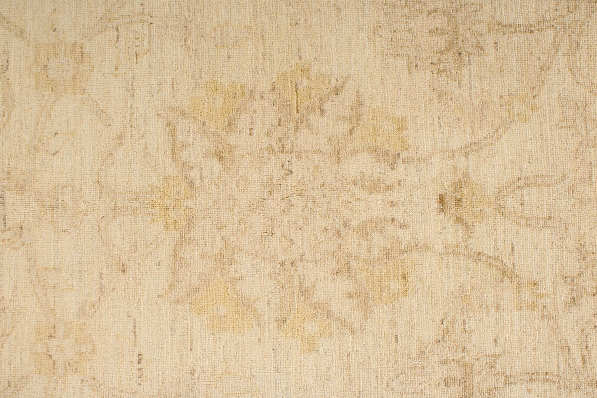 6x10 Ivory and Beige Modern Contemporary Rug