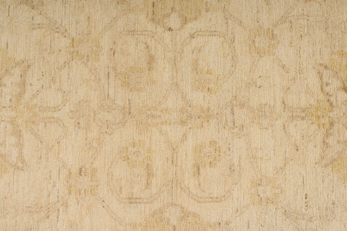 6x10 Ivory and Beige Modern Contemporary Rug