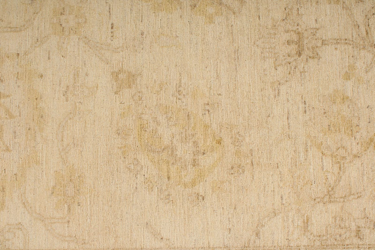 6x10 Ivory and Beige Modern Contemporary Rug