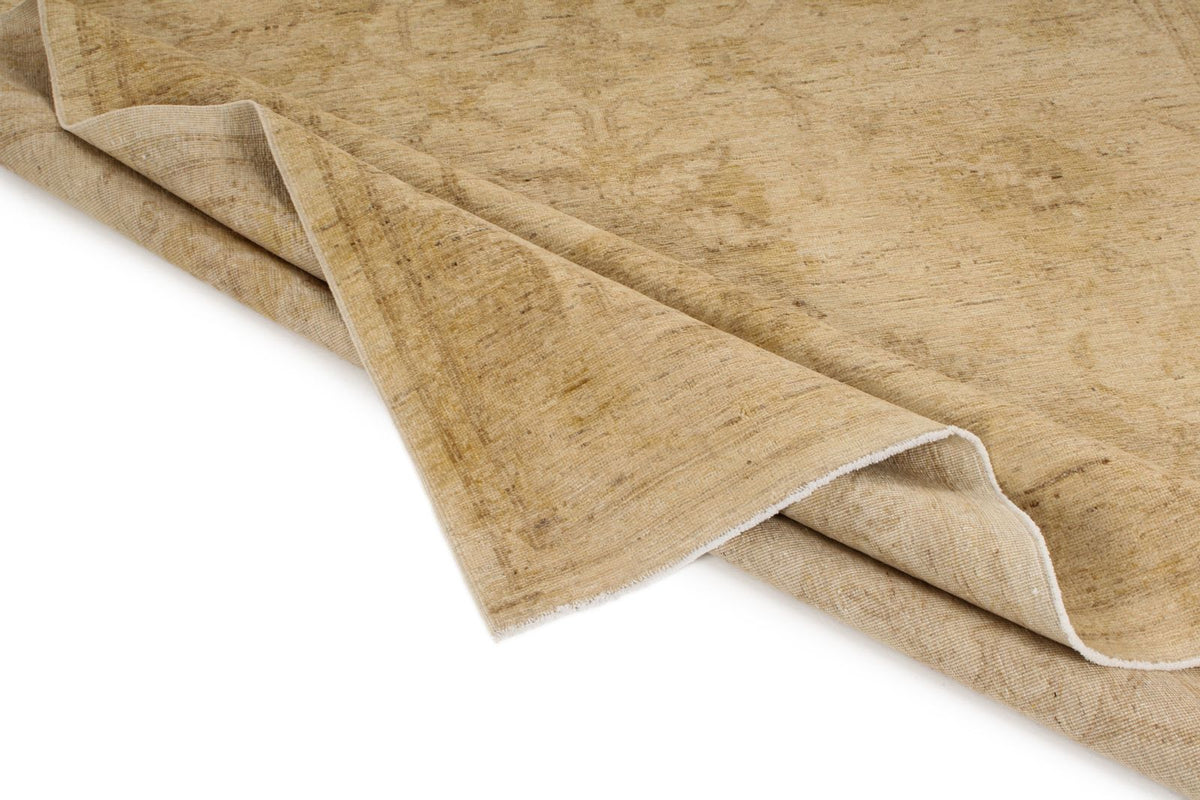 6x10 Ivory and Beige Modern Contemporary Rug